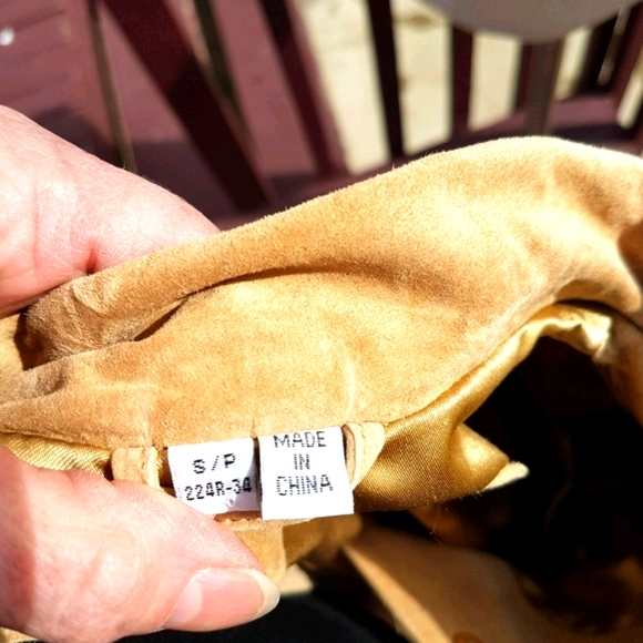 Nuage CGC collection leather blazer EUC - Picture 7 of 12